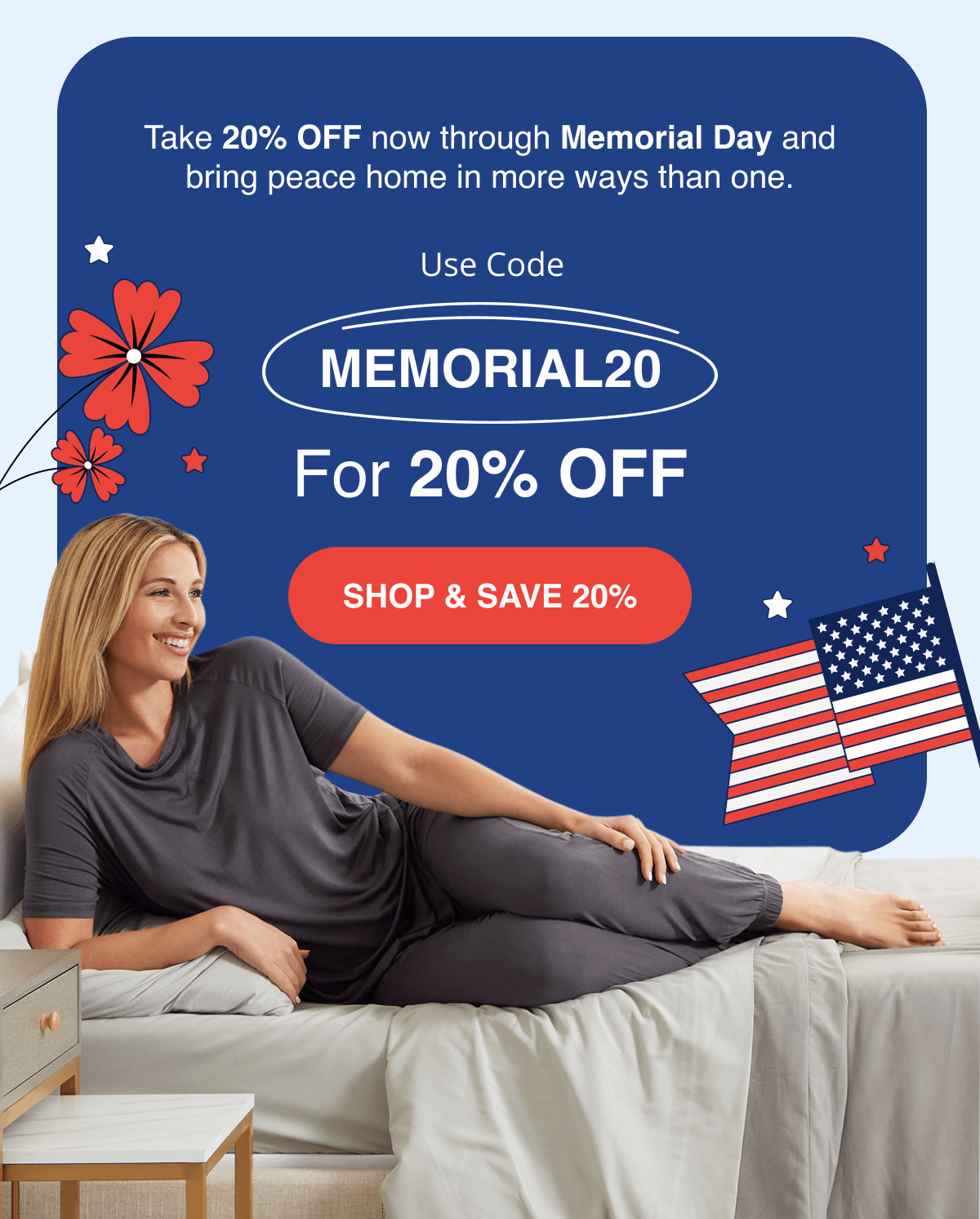 SHOP & SAVE 20%