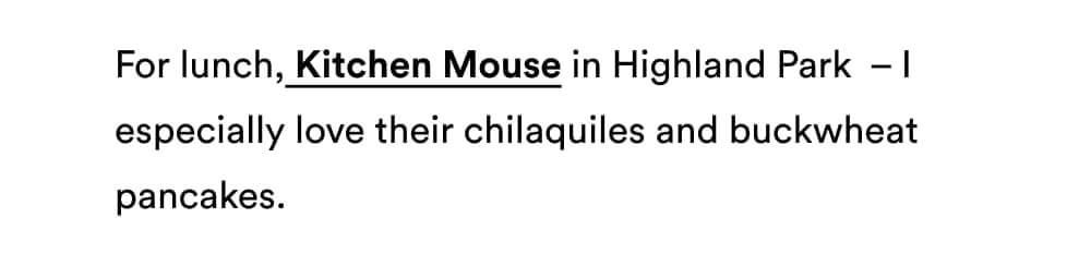 Kitchen Mouse