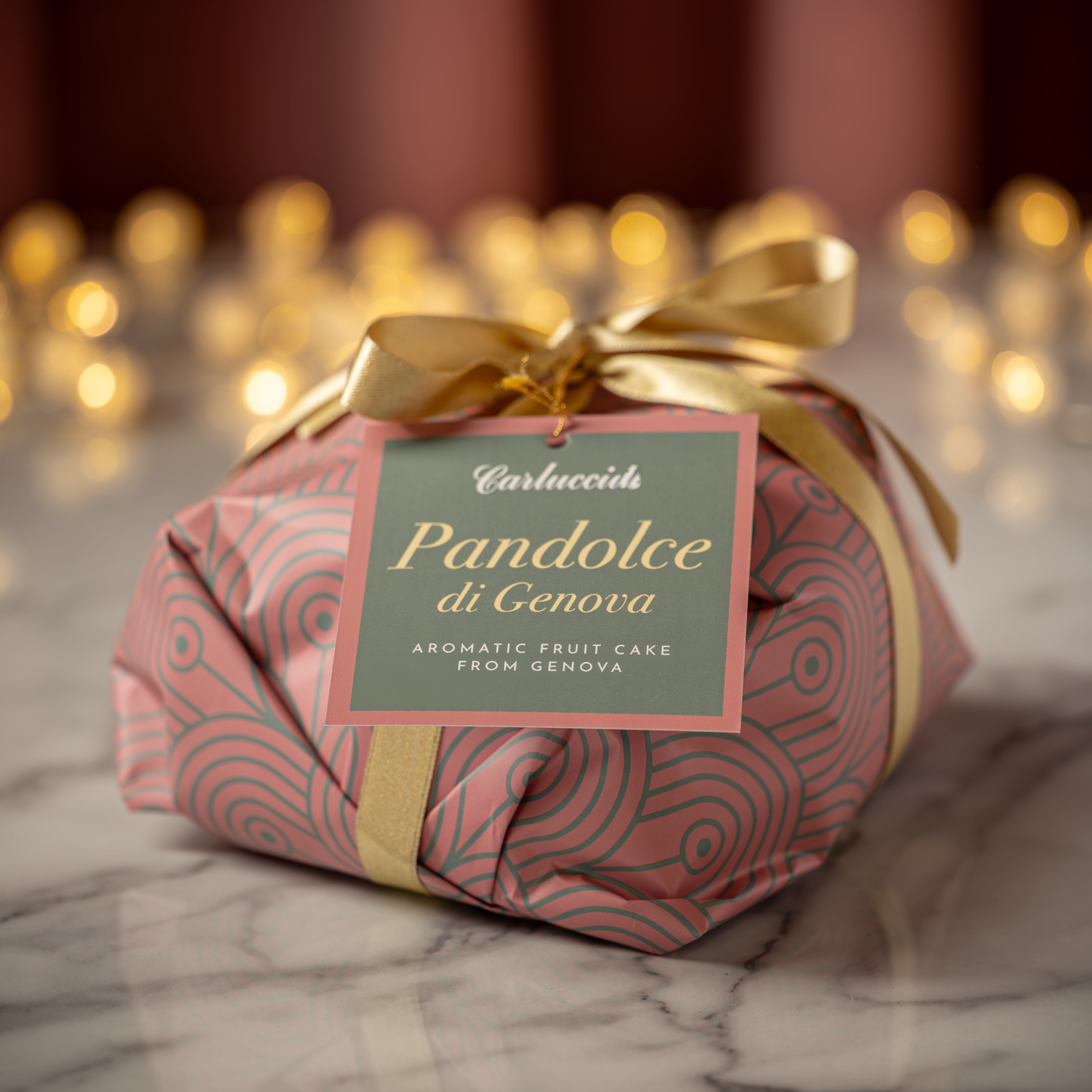 Image of Pandolce di Genova - Traditional Aromatic Fruit Cake from Genova, 500g
