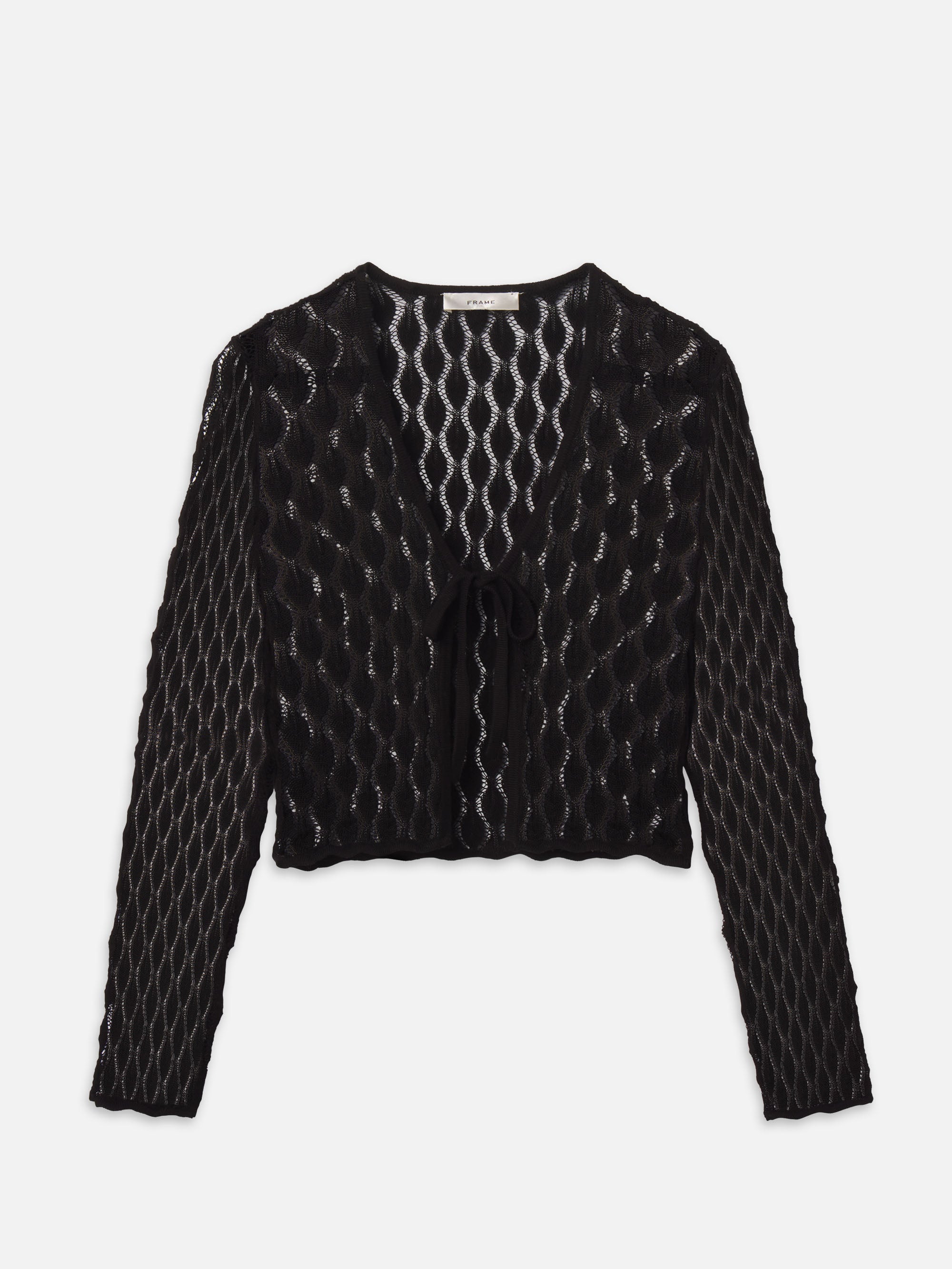 THE GETAWAY CARDIGAN IN BLACK
