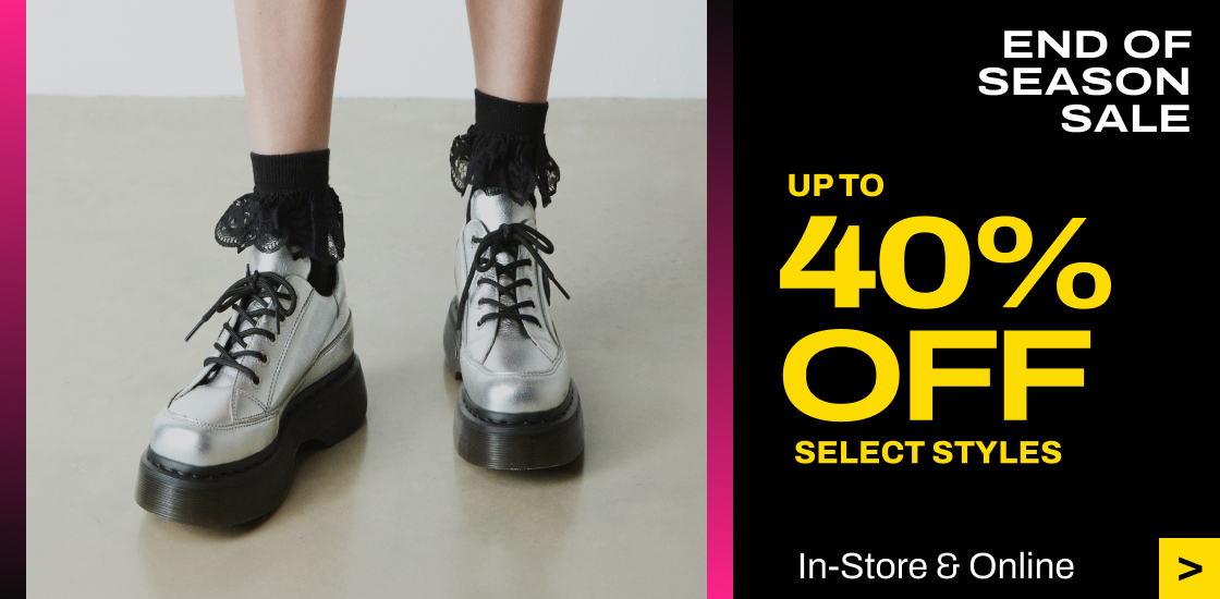 Get up to 40% off in our End of Season Sale