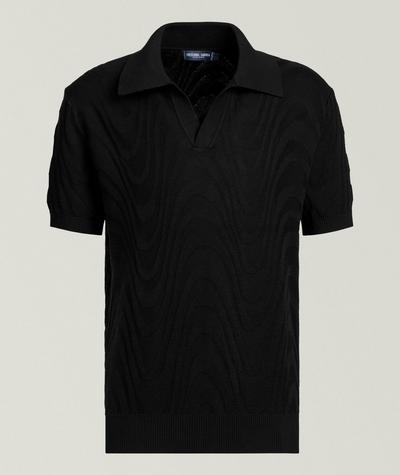 Frescobol Carioca - Vidal Jacquard Cotton Polo 