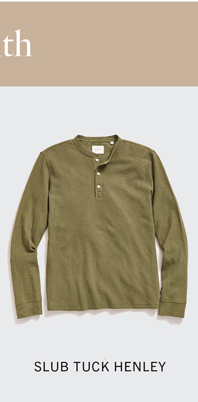 Slub Tuck Henley