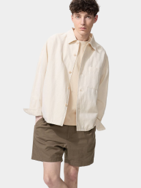 Linen Blend Easy Shorts | 5