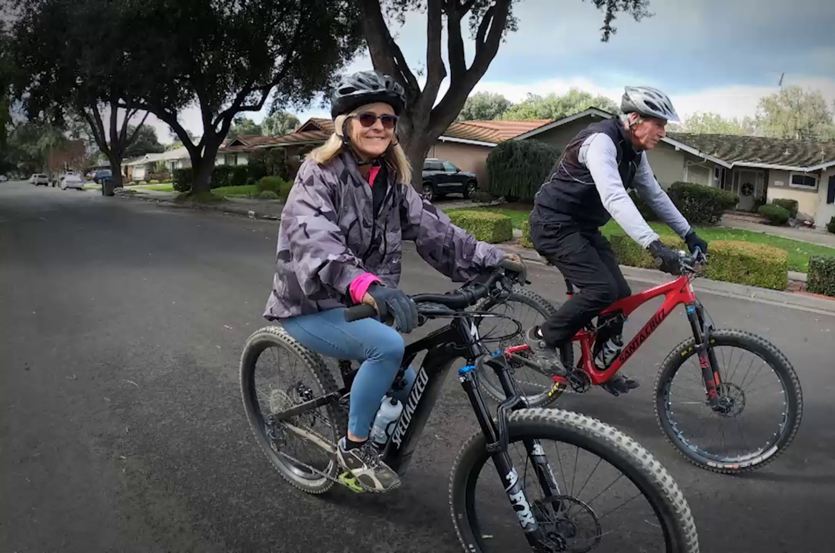 Bike riding 