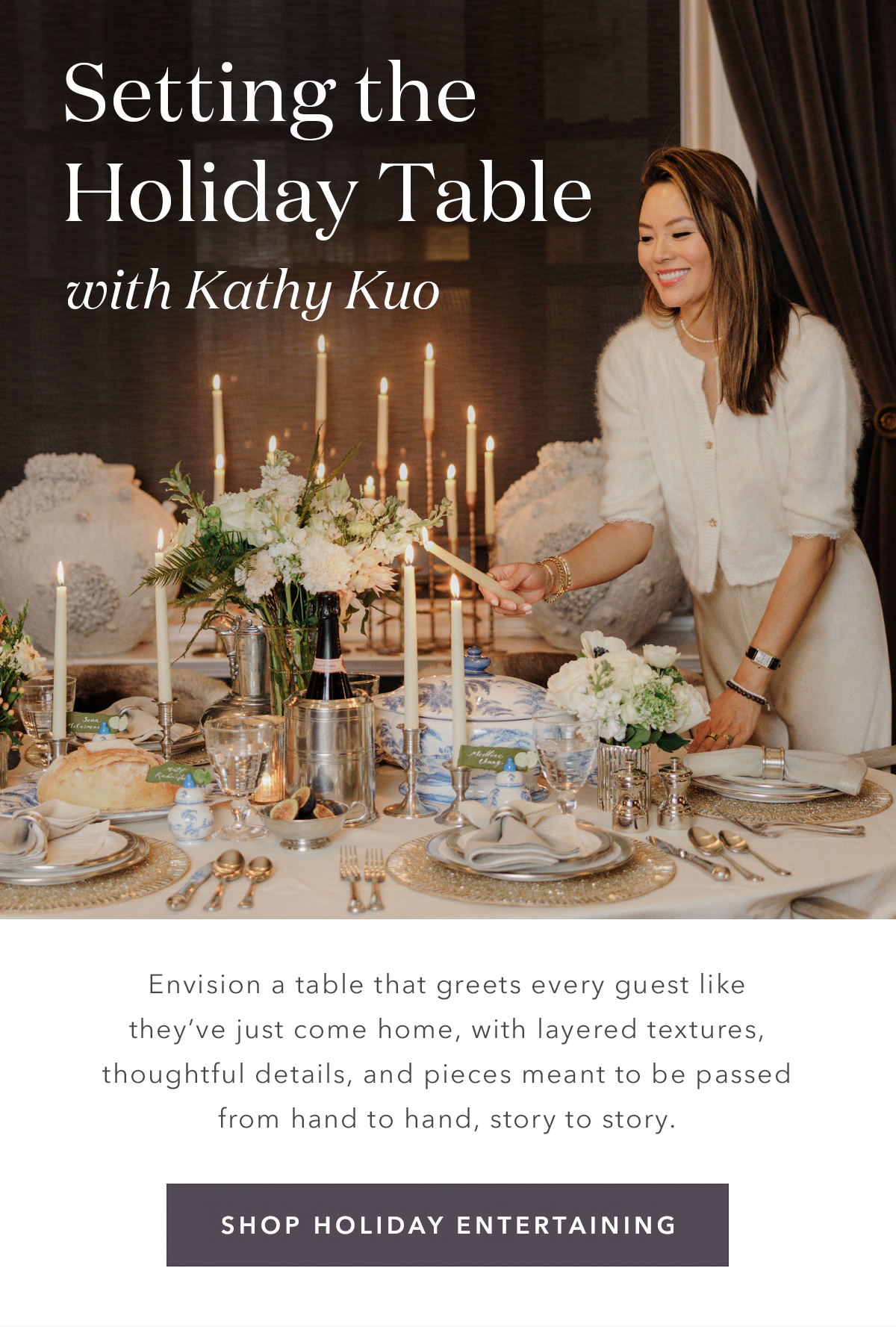 Setting the Holiday Table