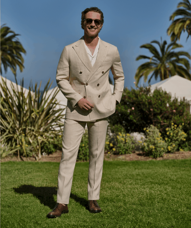 Jetsetter Italian Linen Suit