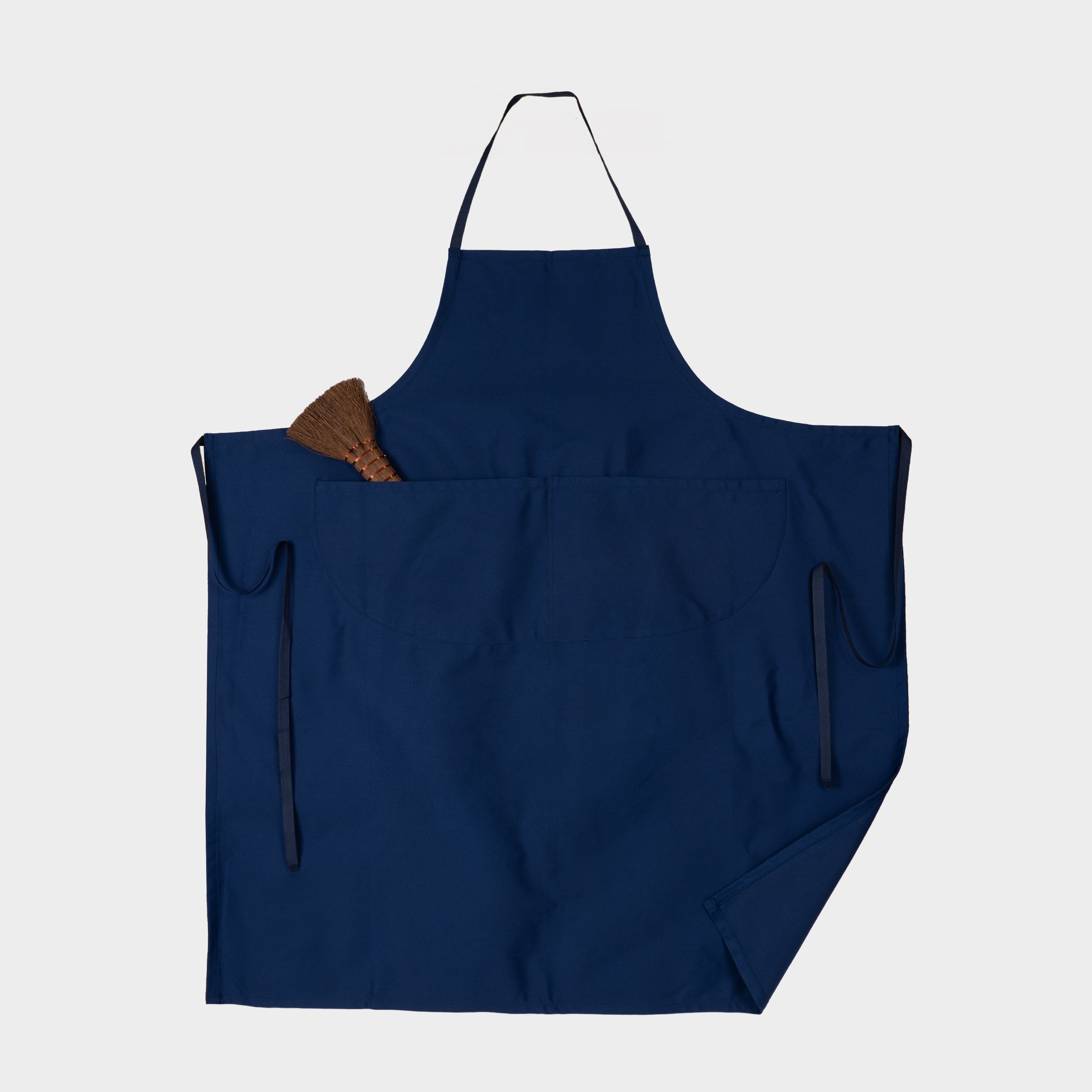 Image of Le Laboureur French Cotton Apron in Hydrone
