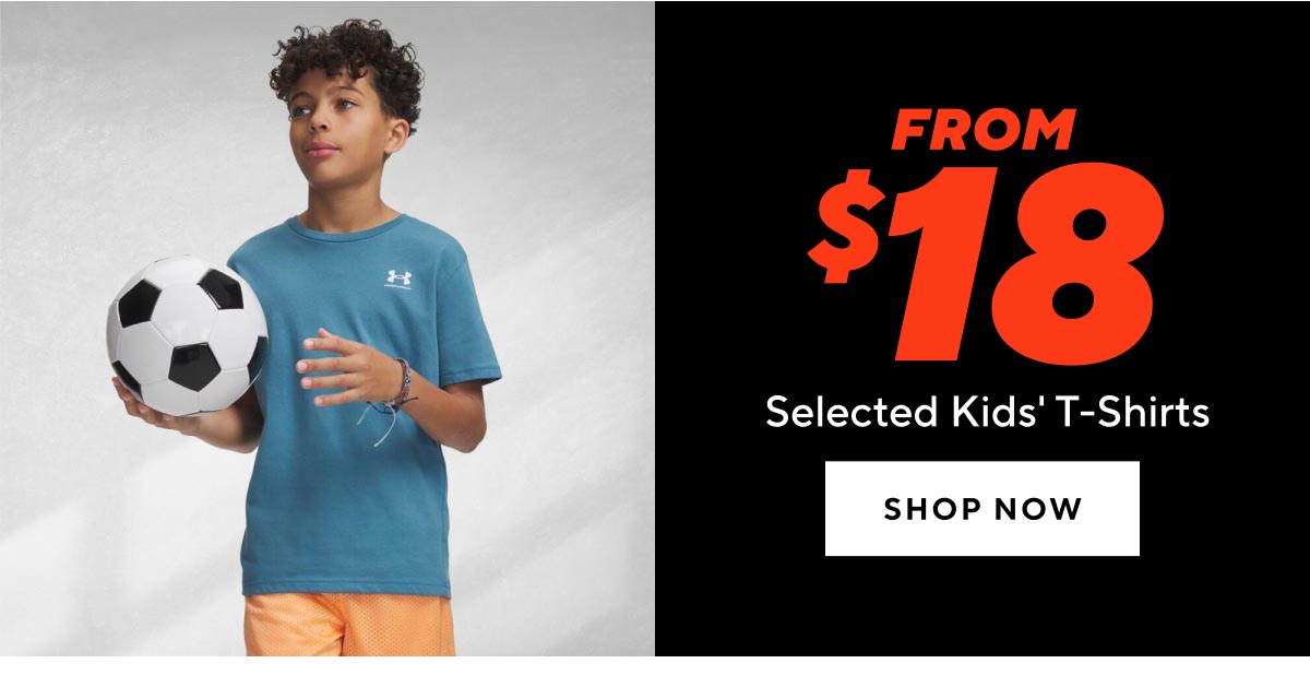 From $18 Selected Kids' T-Shirts