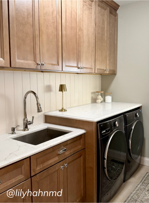 Image of cabinets used in laundry room