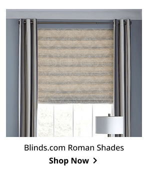 Blinds.com Roman Shades | Shop Now >