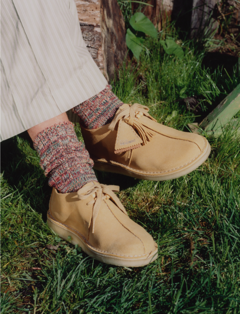 Desert Trek Golden Tan Suede