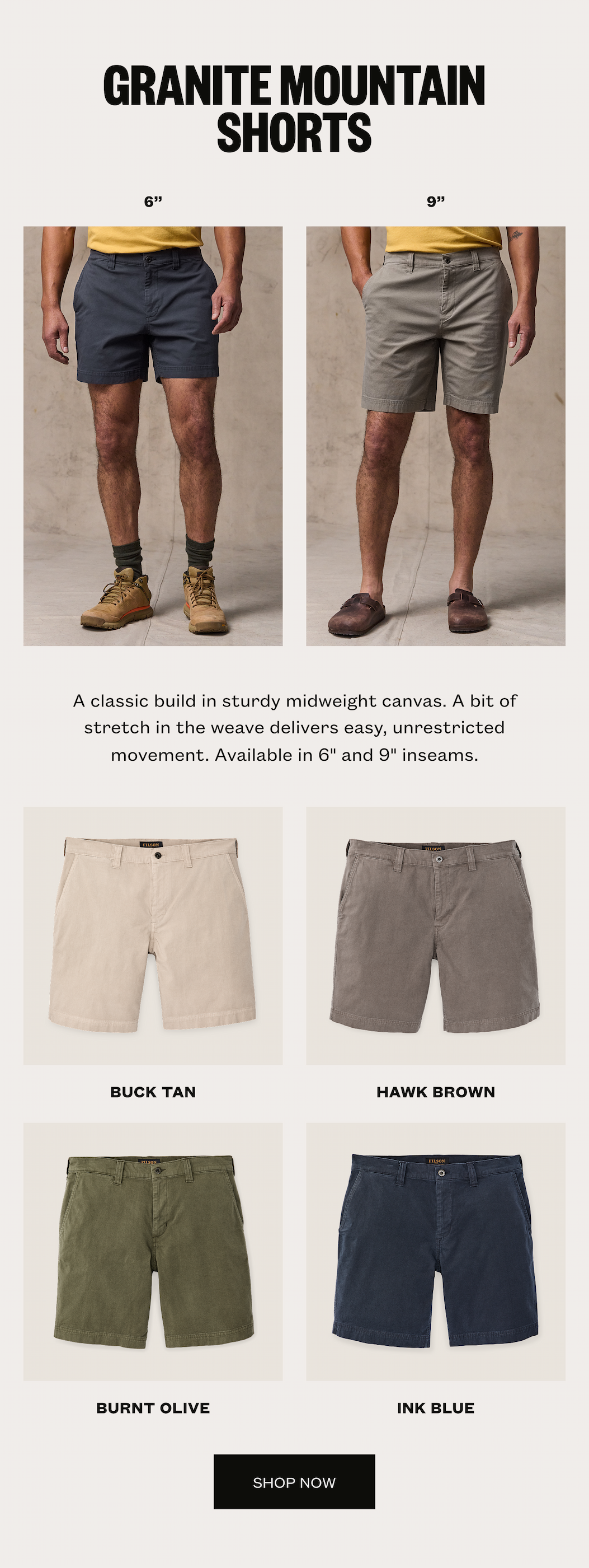 Granite Mountain Shorts