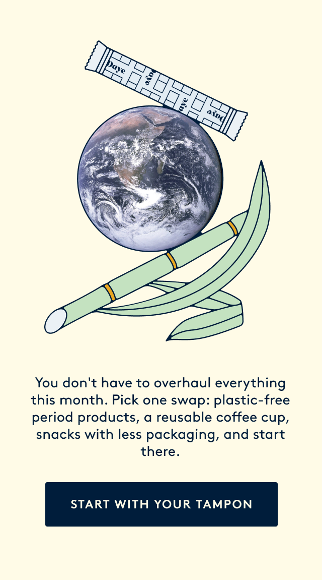 Start with your tampon