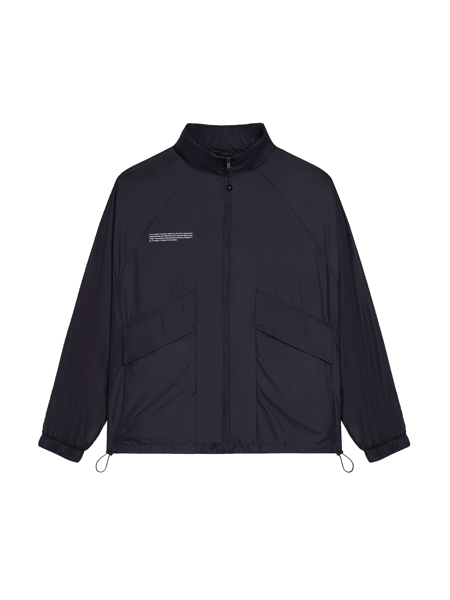 Image of Womens Nylon Jacket—black