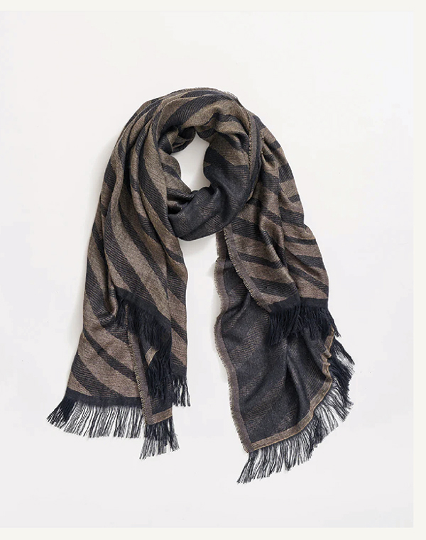 Woven Ribbon Scarf