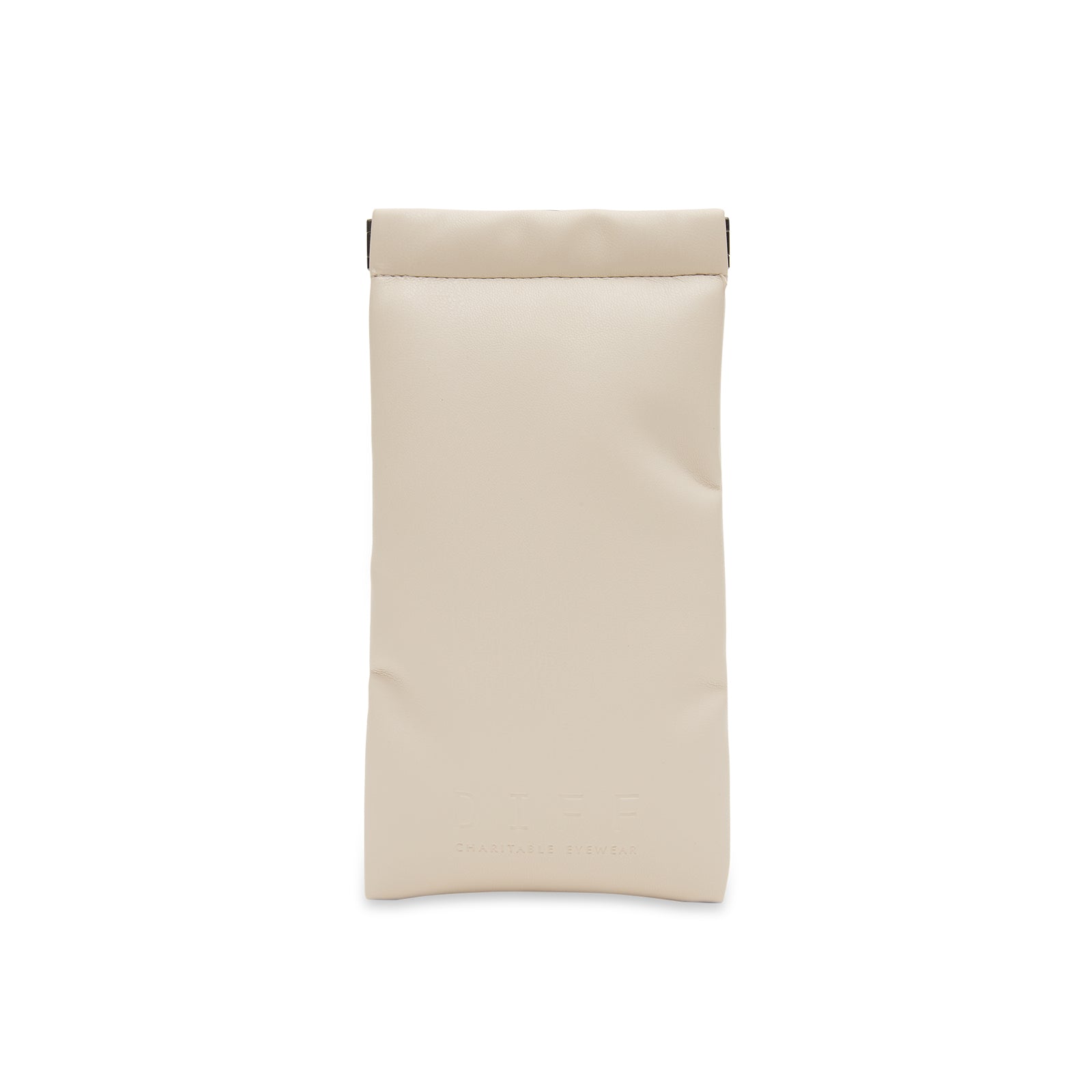 Image of LEATHER POUCH - CREAM