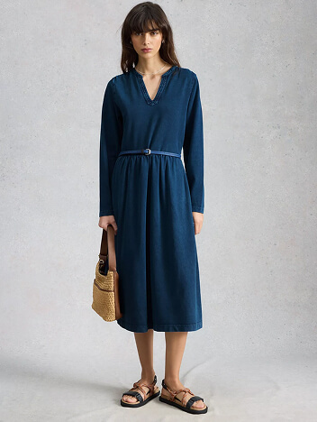 Shop Ray Jersey Midi Dress