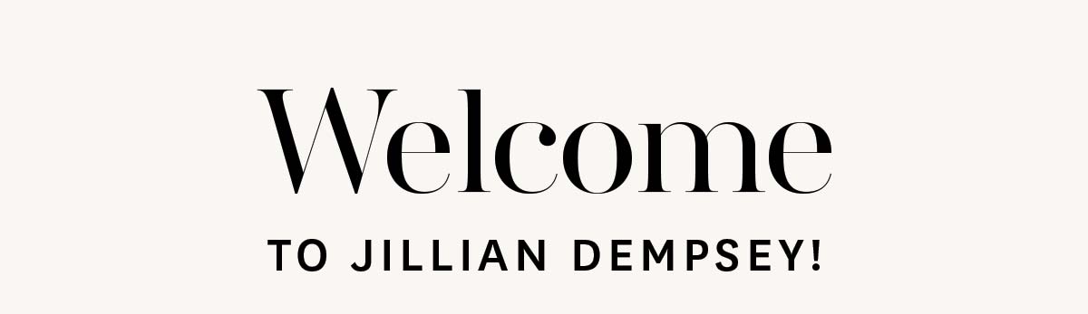 Welcome to Jillian Dempsey!
