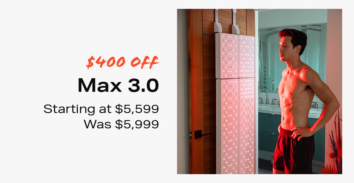 Max 3.0  Starting at $5,599 was $5,999 - save $400 off