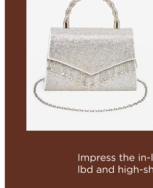 Fringed Crystal Evening Bag