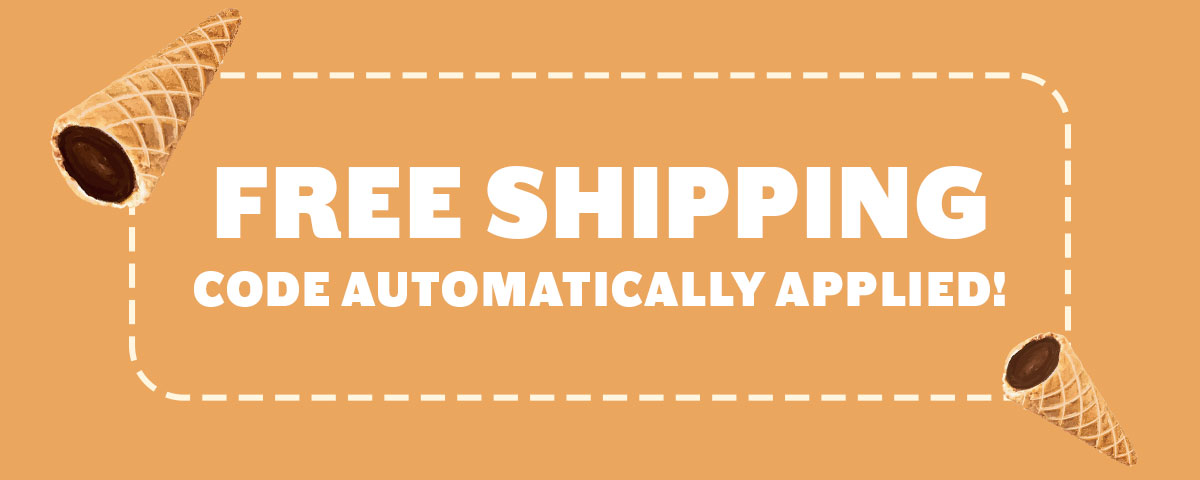 Free shipping code automatically applied!