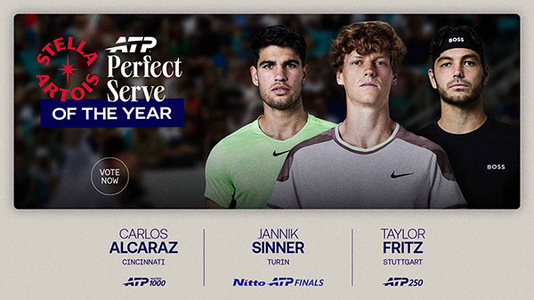 ATP Perfect Serve of the Year presented by Stella Artois