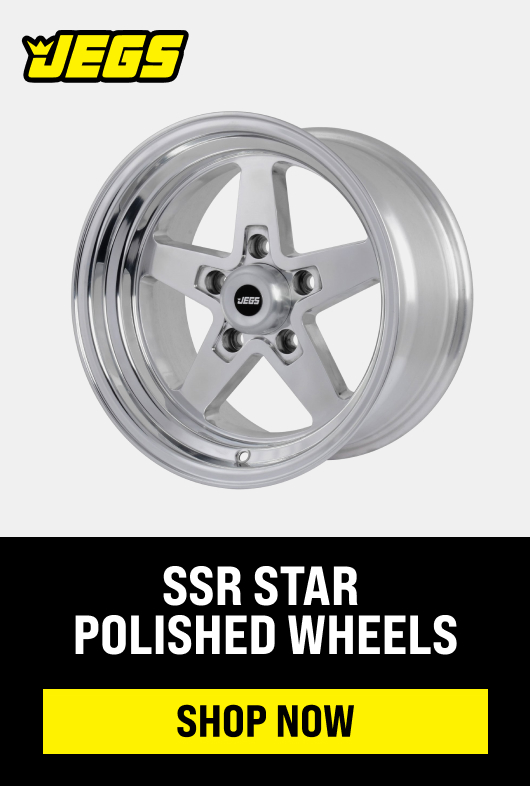 SSR Star Polished Wheels
