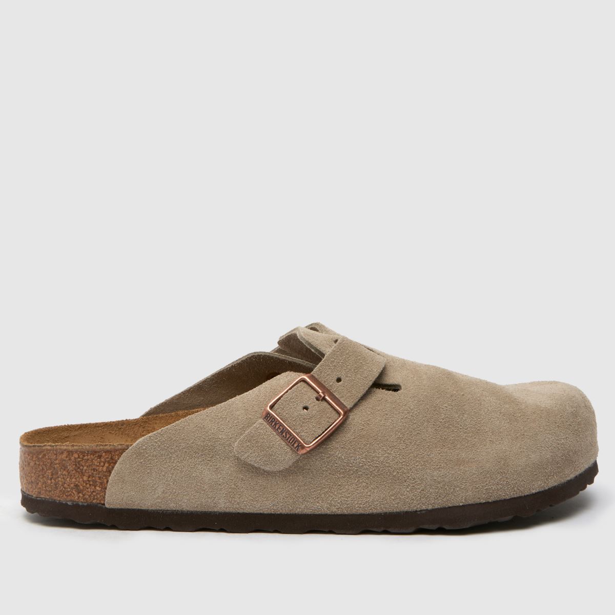 A BIRKENSTOCK Boston Clog in Taupe shoe