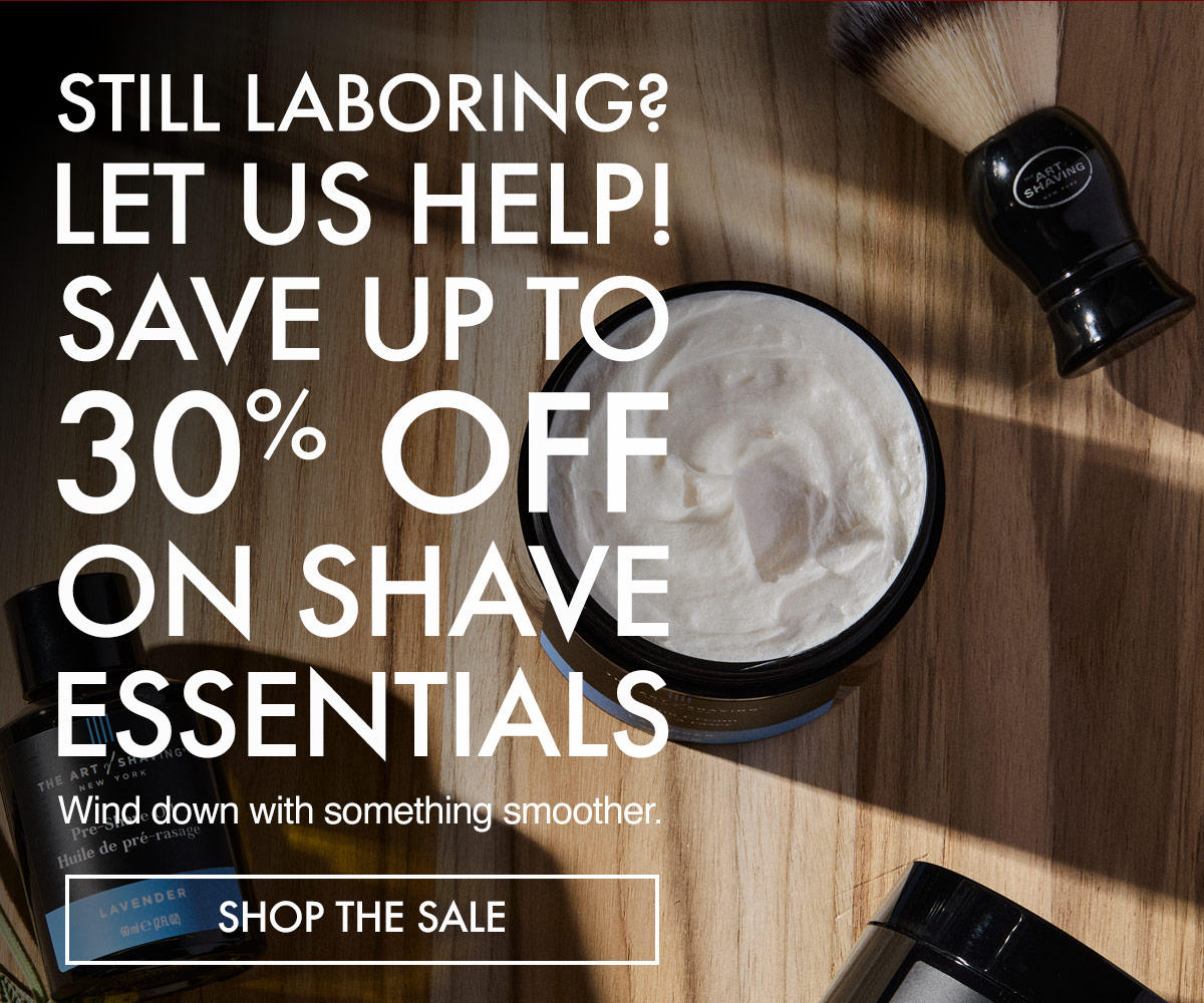 Shop now and save up to 30% on top-tier grooming essentials. 