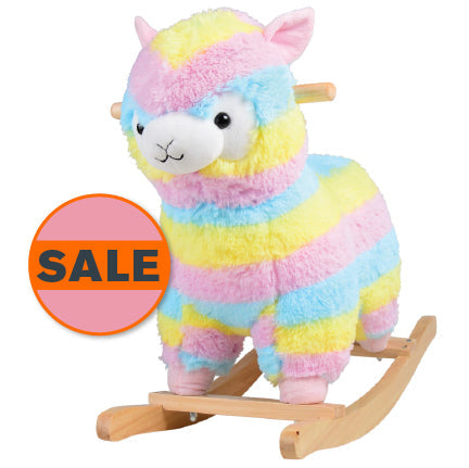 Rainbow Llama Rocker