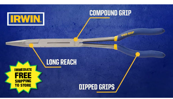 Compound Long Reach Pliers - ONLY $7.99 After Rebate*!