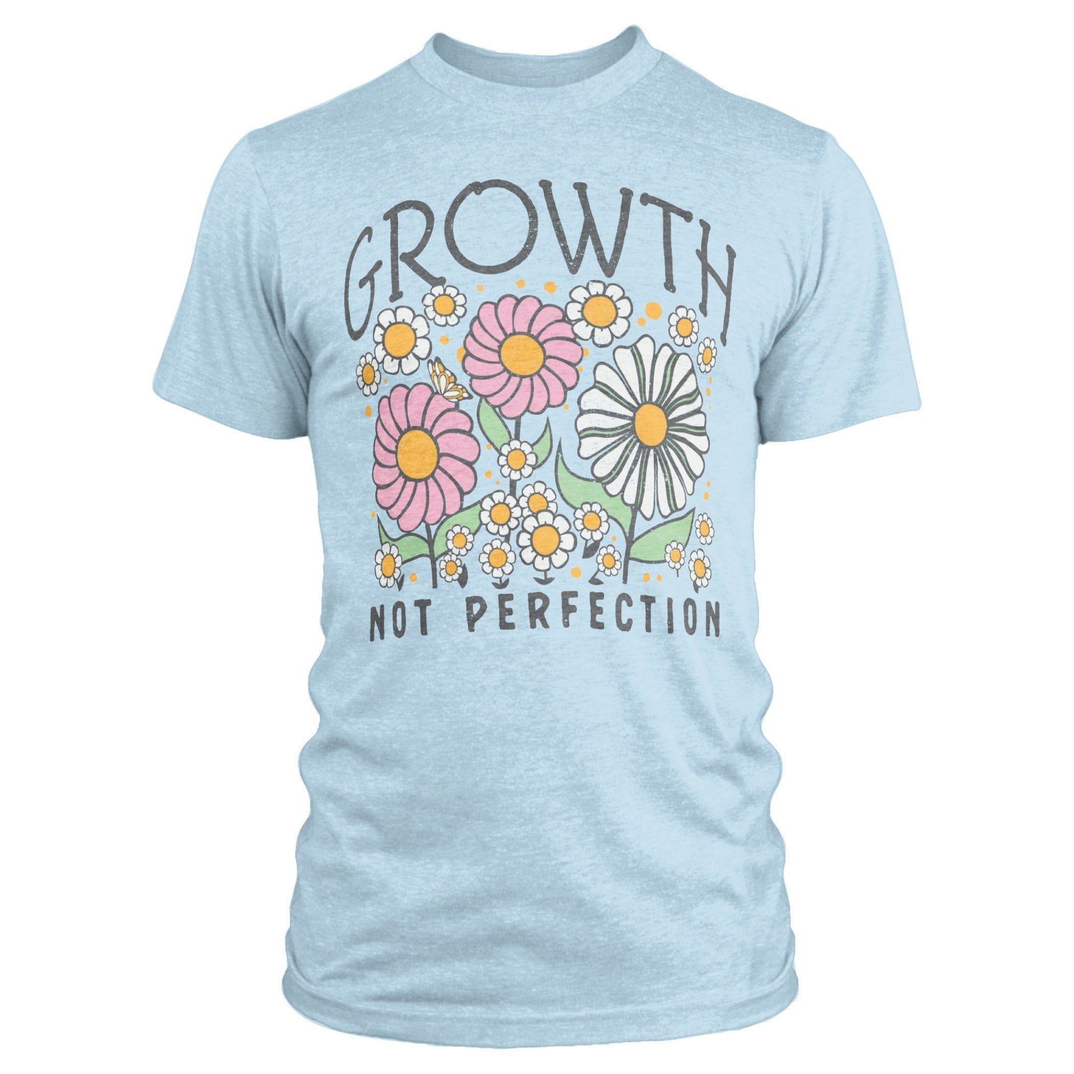 Image of Growth Not Perfection Vintage Washed Unisex Tee