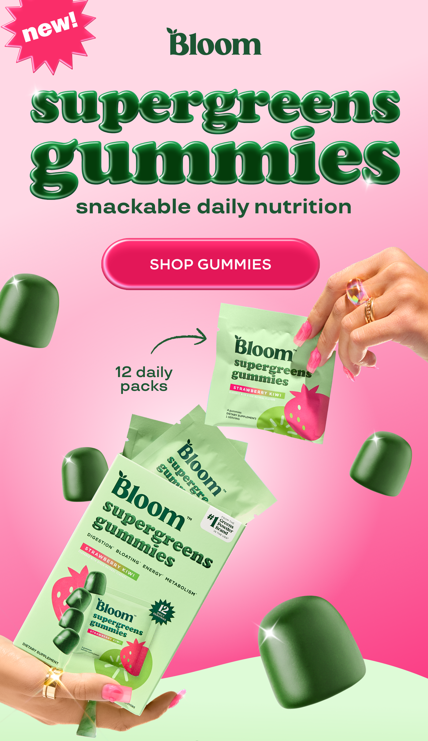 SHOP SUPERGREENS GUMMIES EARLY ACCESS