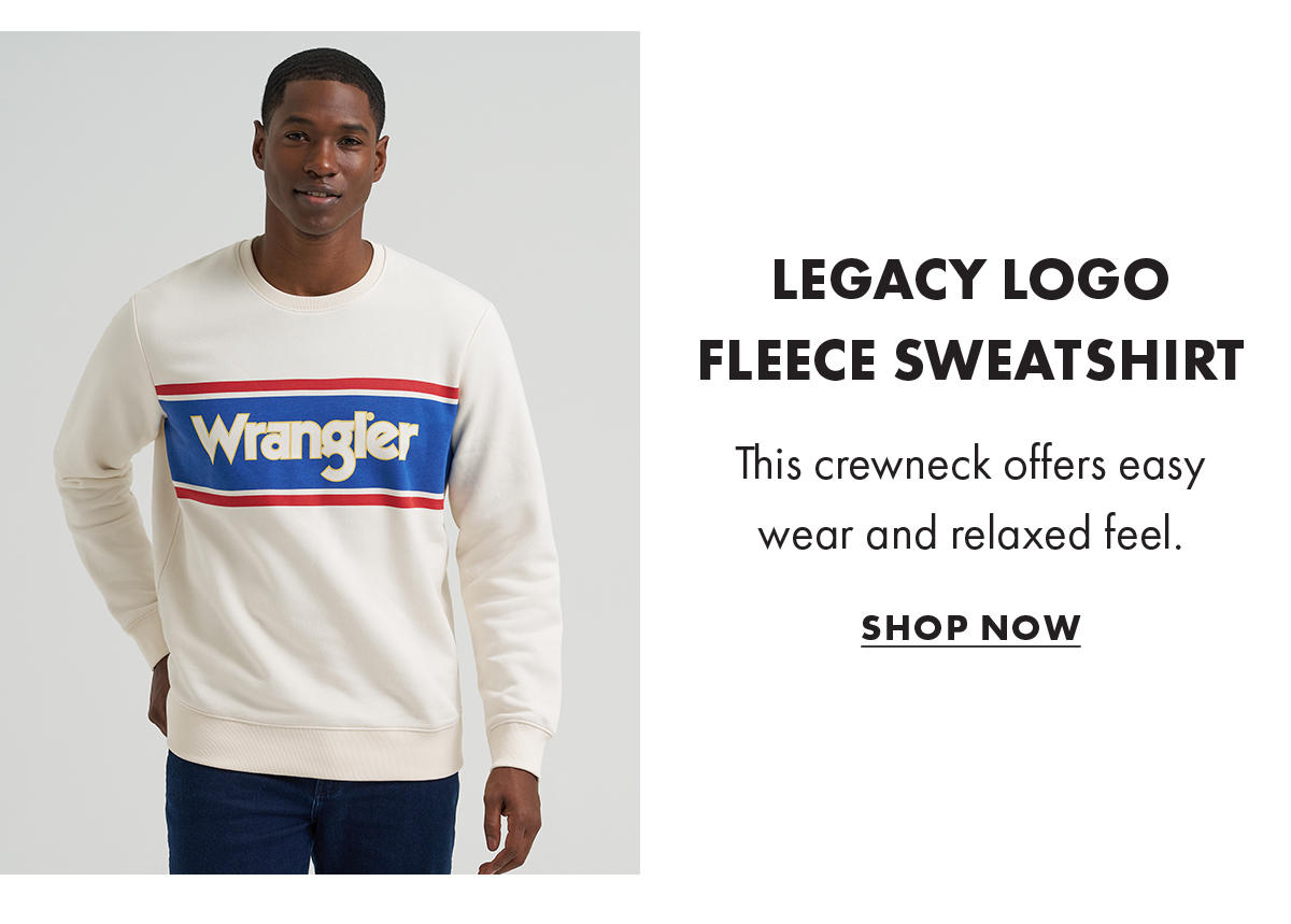 Legacy Logo Fleece Sweatshirt Shop Now