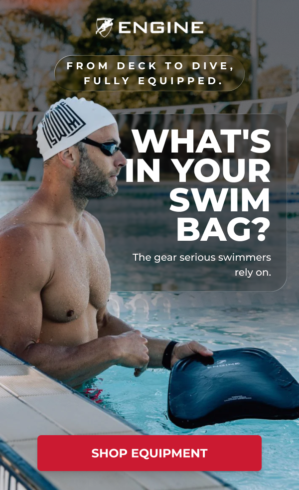 Ffrom deck to dive, fully equipped. What's in your swim bag? The gear serious swimmers rely on. Shop equipment