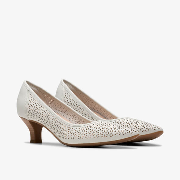 Kepley Sky Off White Leather