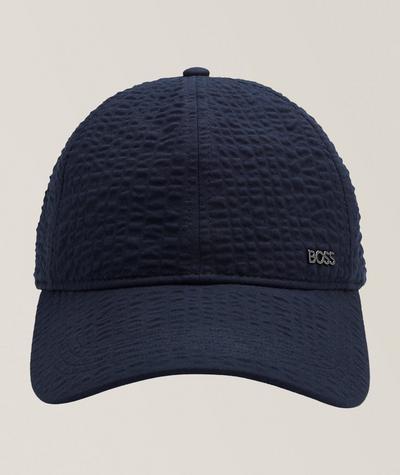BOSS - Zed Seersucker Baseball Cap 