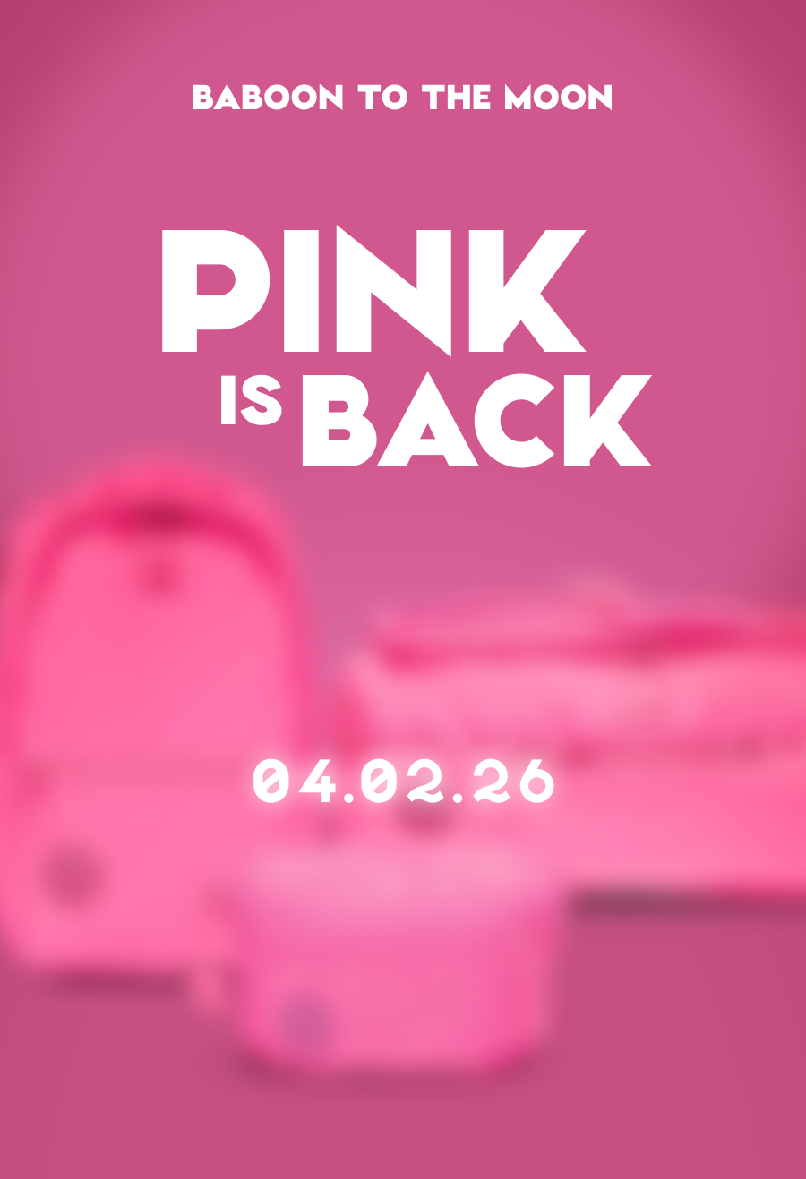 Pink bags are coming soon