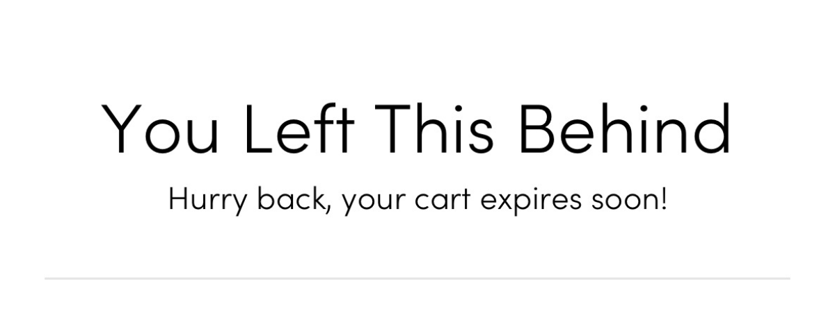 We Saved This for You