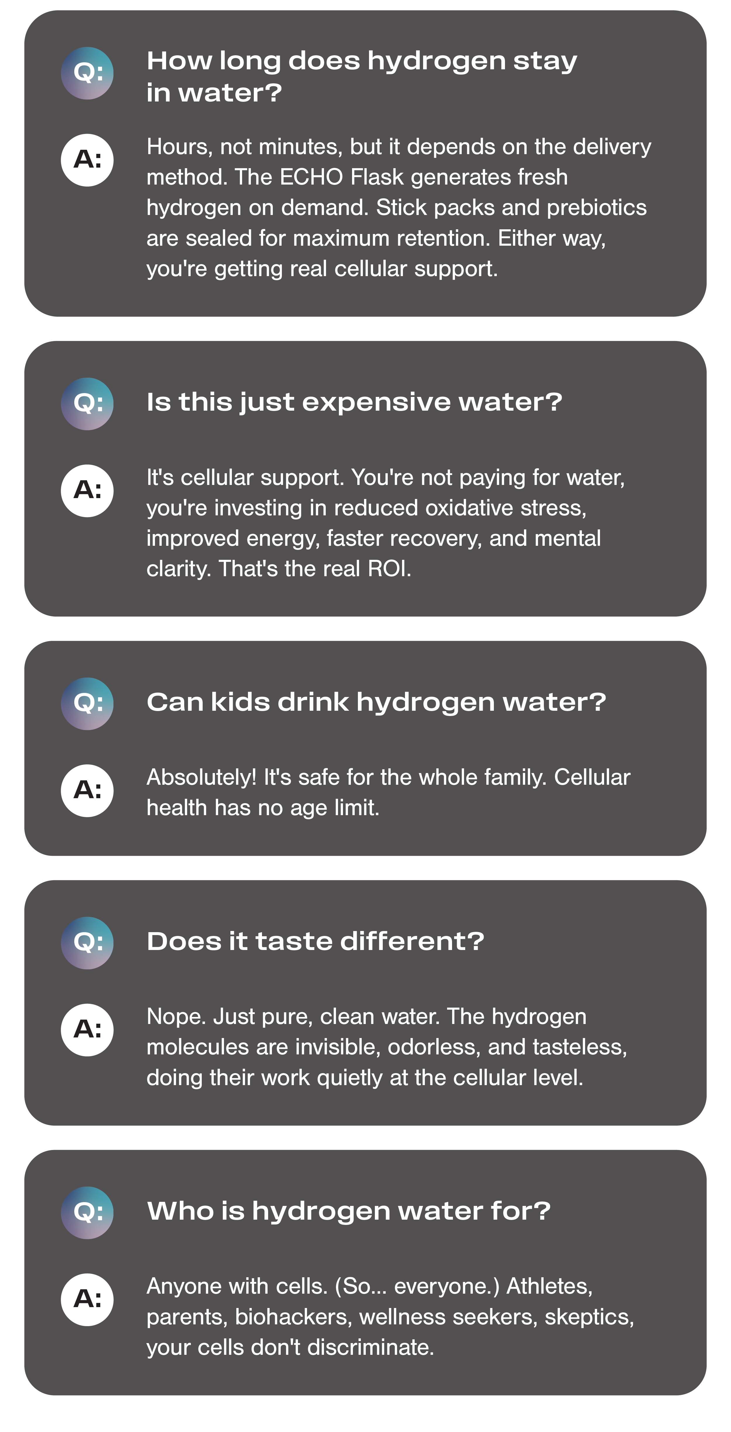 Myths and facts of hydrogen water