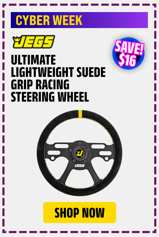 Ultimate Lightweight Suede Grip Racing Steering Wheel