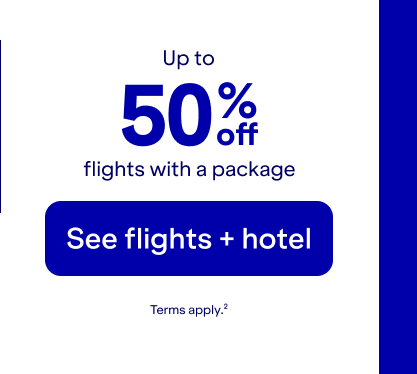 Roundtrip flights + 2 hotel nights from JFK to ABQ. Terms apply(2).
