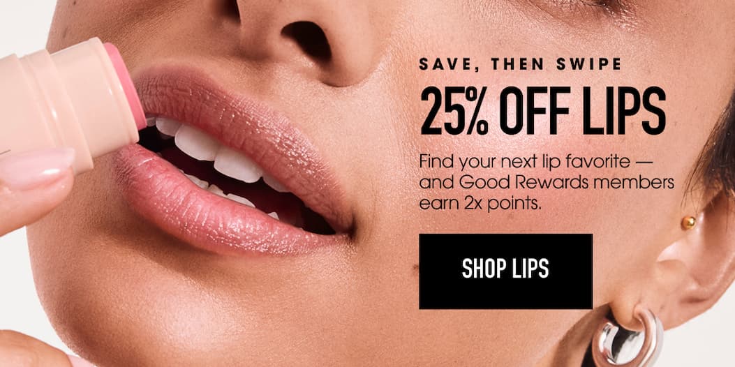 Model applying GEN NUDE® Dew in One Cheek & Lip Stick