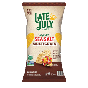 Late July Snacks Organic Multigrain Sea Salt Tortilla Chips