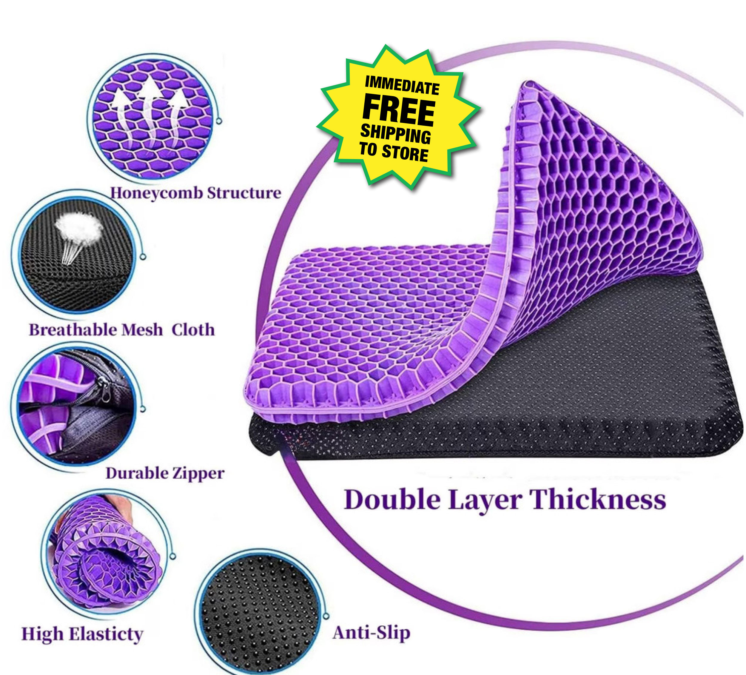 Gel Seat Cushion - ONLY $7.99 After Rebate*!