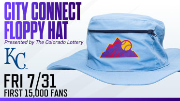 Get a City Connect Floppy Hat for the first 15,000 fans versus Royals, Friday, July 29. Get tickets.