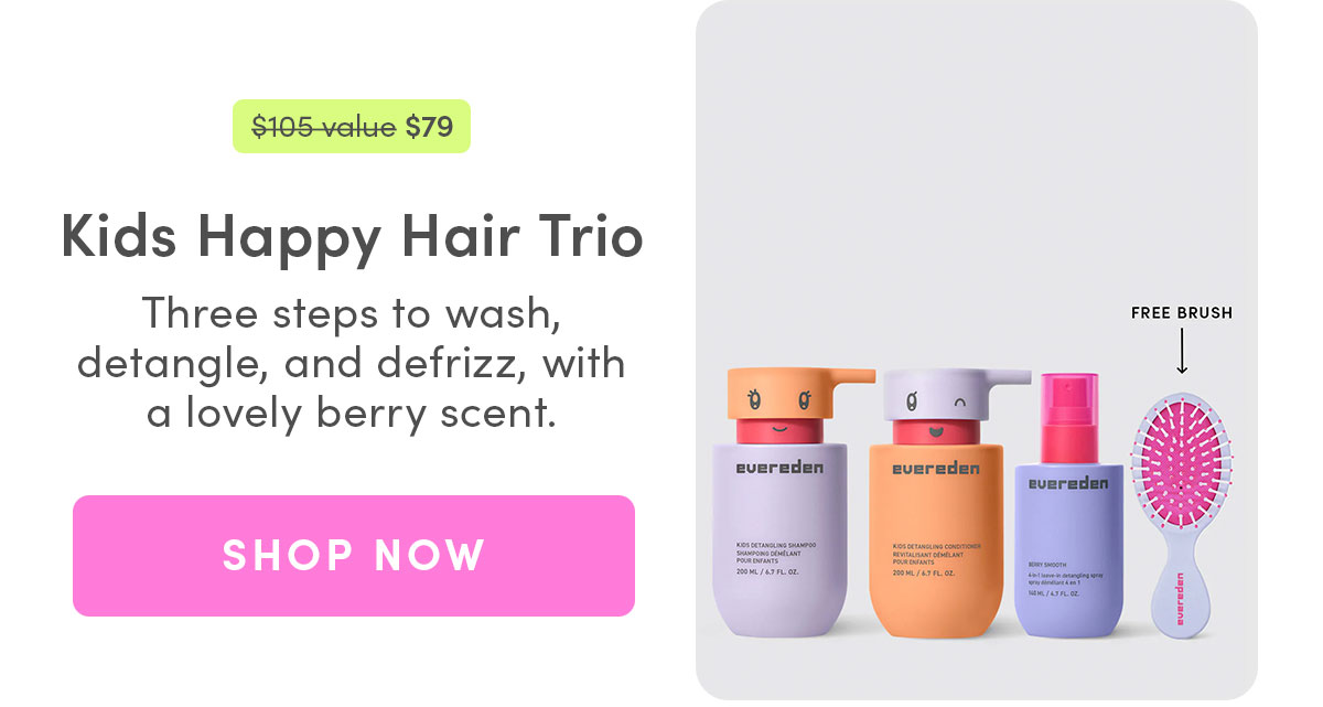 Kids Happy Hair Trio