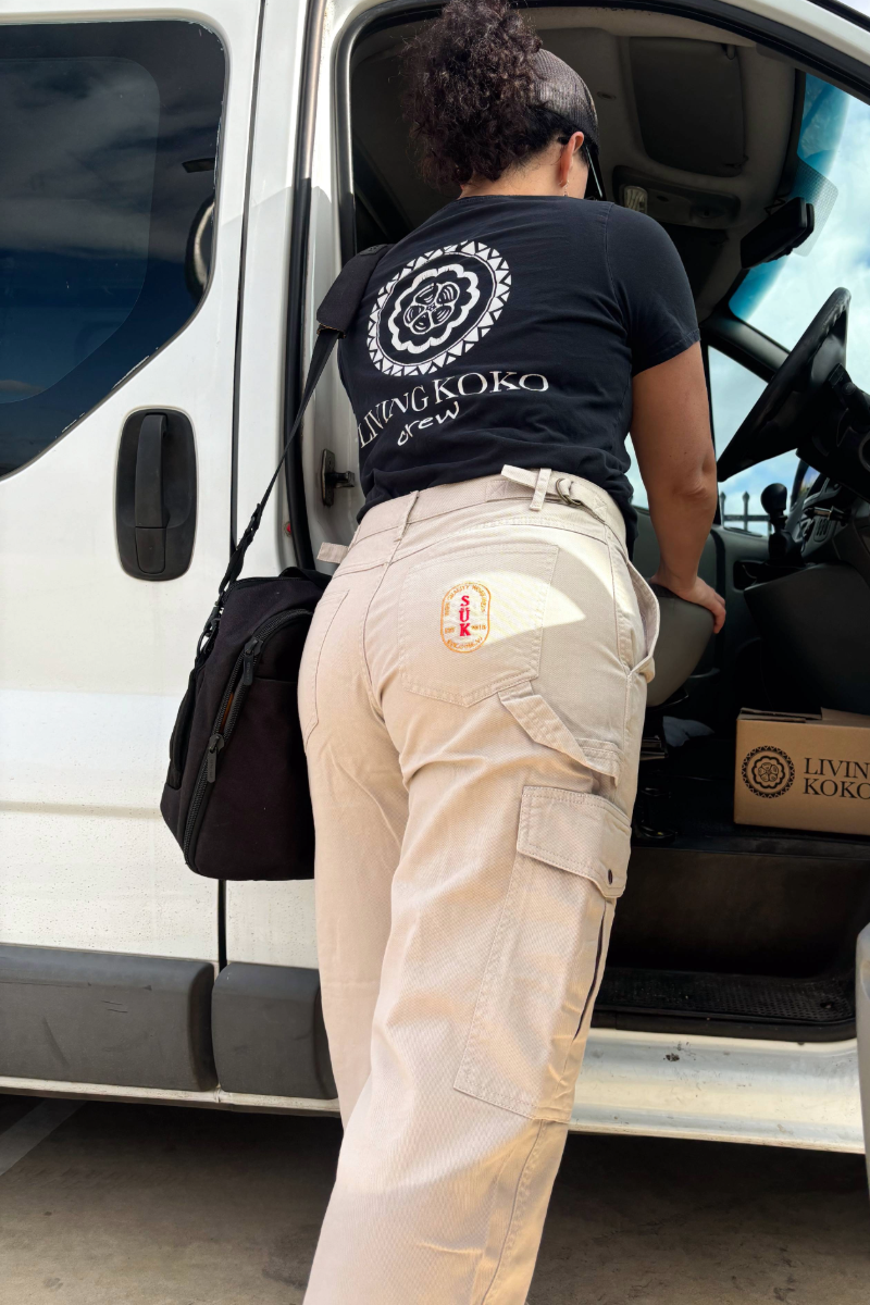 Image of Mid Rise Cargo Pants