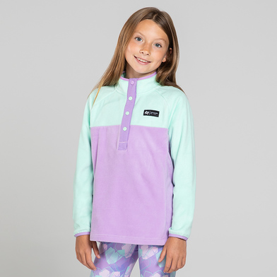  Kayla Snap Fleece Purple